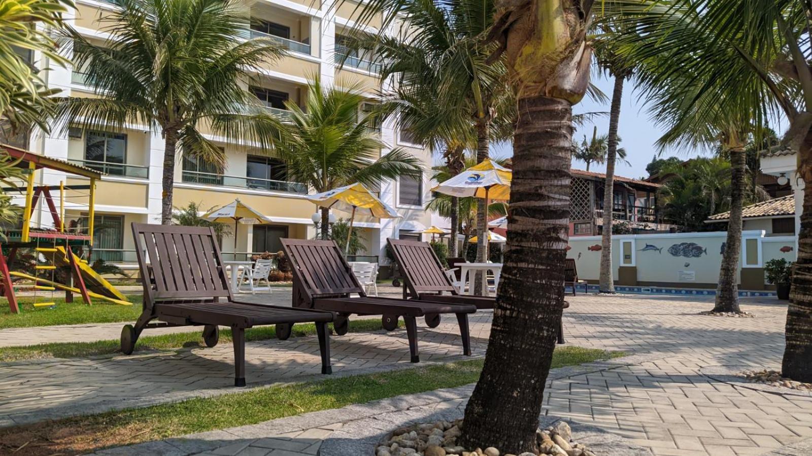 Golfinhos Apart-Hotel - Apto Terreo Frente Ao Mar!!! Florianópolis 外观 照片